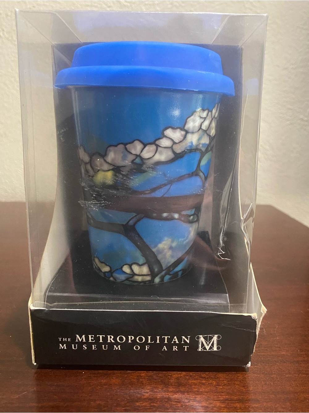 The Metropolitan Museum of Art Blue Blossom Travel Mug